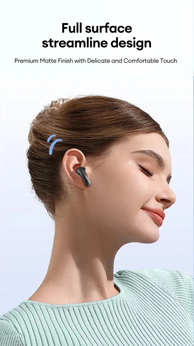 Auscultadores Lenovo sem fios Bluetooth Business Headset com redução de ruído.