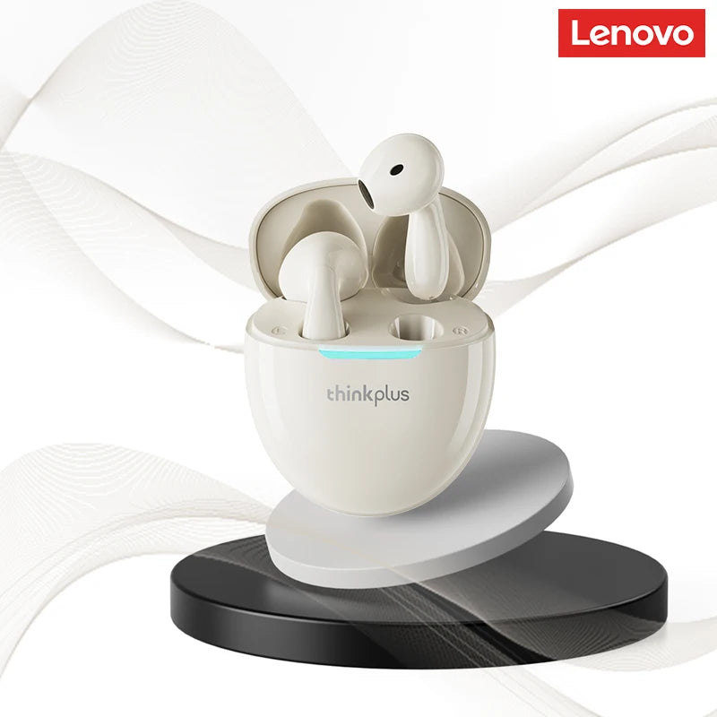 Auscultadores Lenovo sem fios Bluetooth Business Headset com redução de ruído.