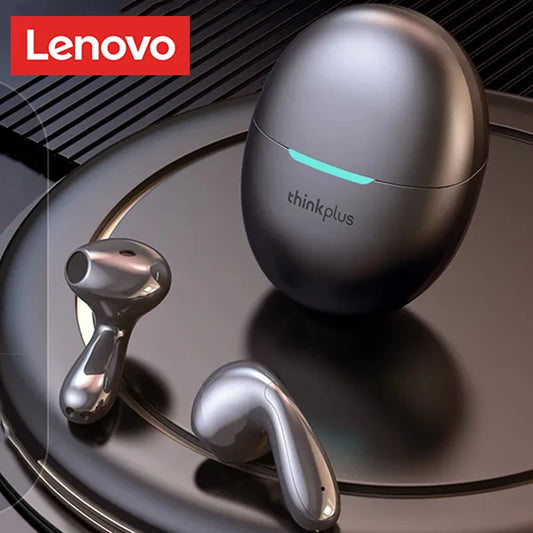 Auscultadores Lenovo sem fios Bluetooth Business Headset com redução de ruído.