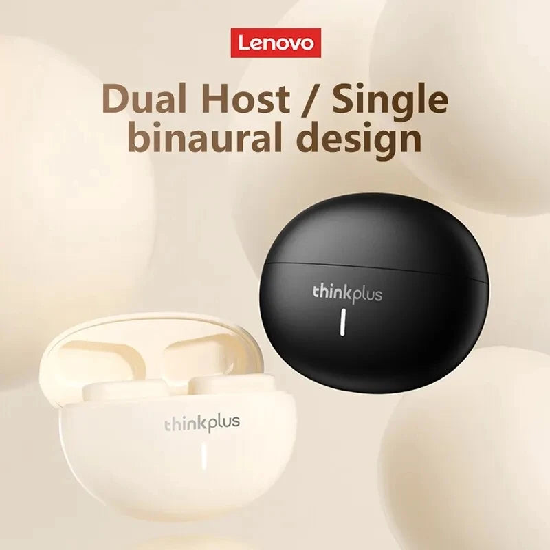 Auscultadores Bluetooth Lenovo LP19 originais TWS HIFI sem fios intra-auriculares auscultadores desportivos microfone duplo HD